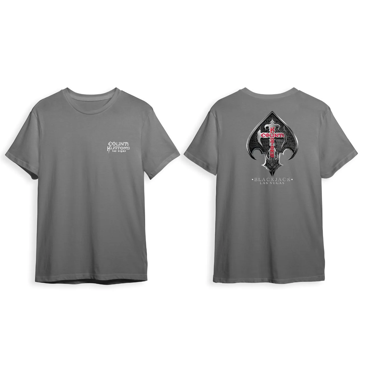 Count's Kustoms BLACKJACK Unisex T-Shirt - Image 4