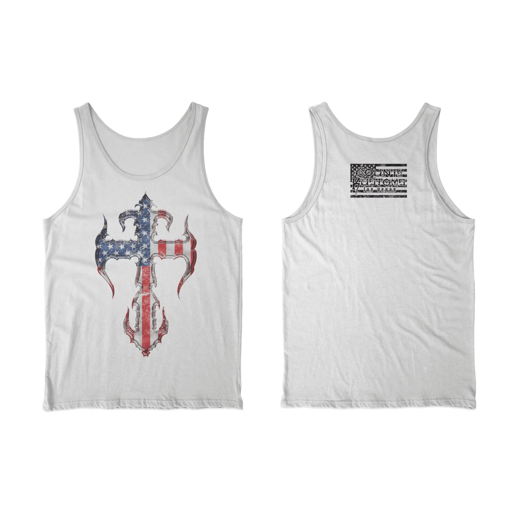 Count's Kustoms PATRIOT Unisex Tank Top Unisex - Image 3