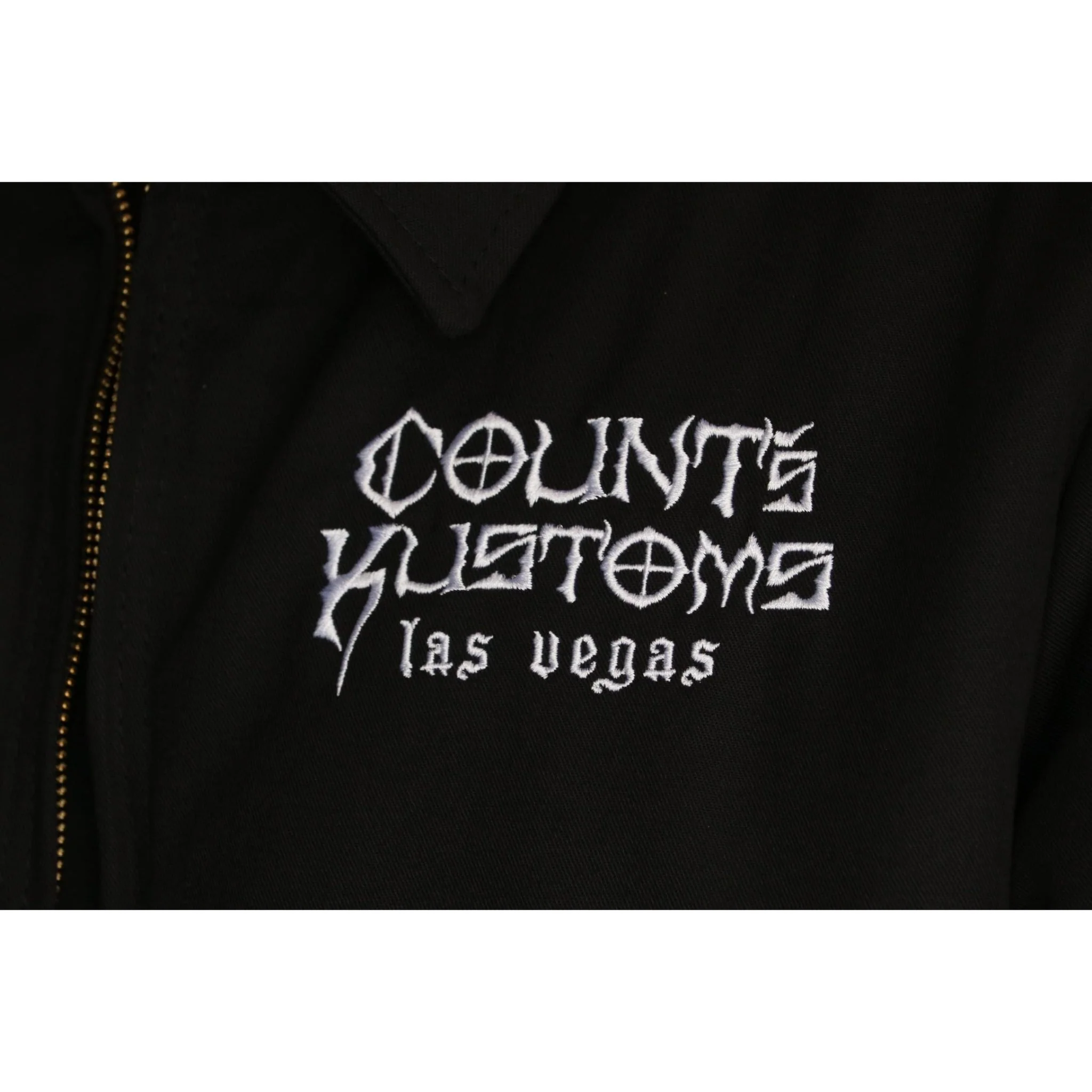 Count's Kustoms Limited Edition Dickies Insulated Eisenhower Shop Jacket Black (Regular & Tall Lengths) - Image 5