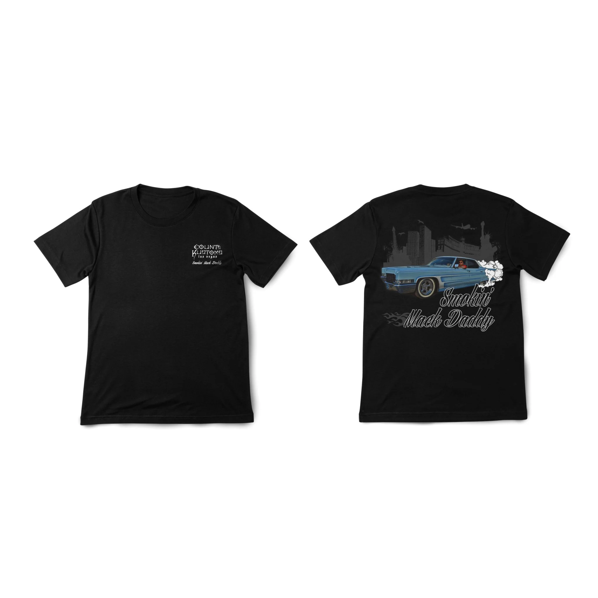 Count's Kustoms Kevin's Mack Daddy Caddy T-Shirt Unisex - Image 3