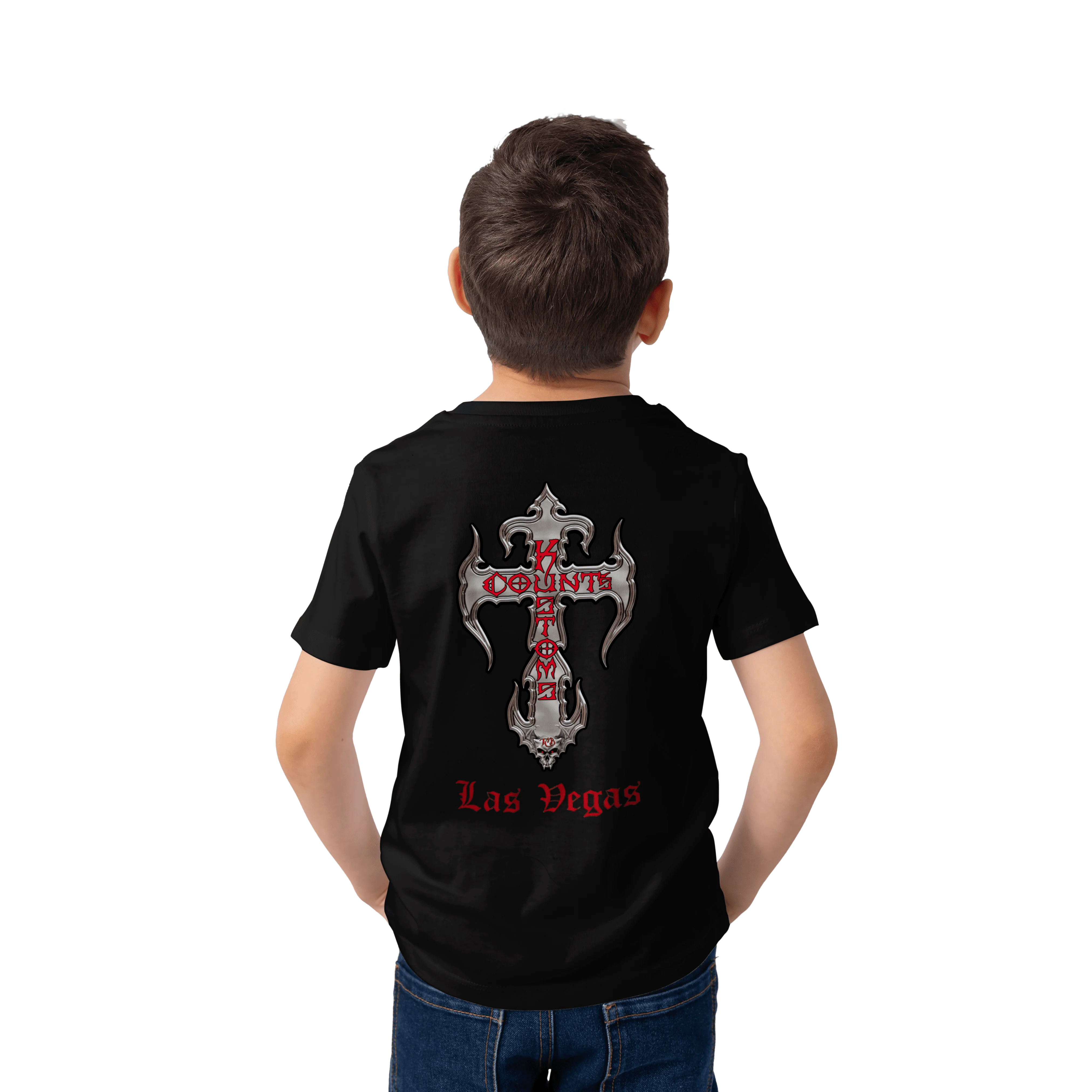 Count's Kustoms KROSS Kid's Unisex T-Shirt - Image 4