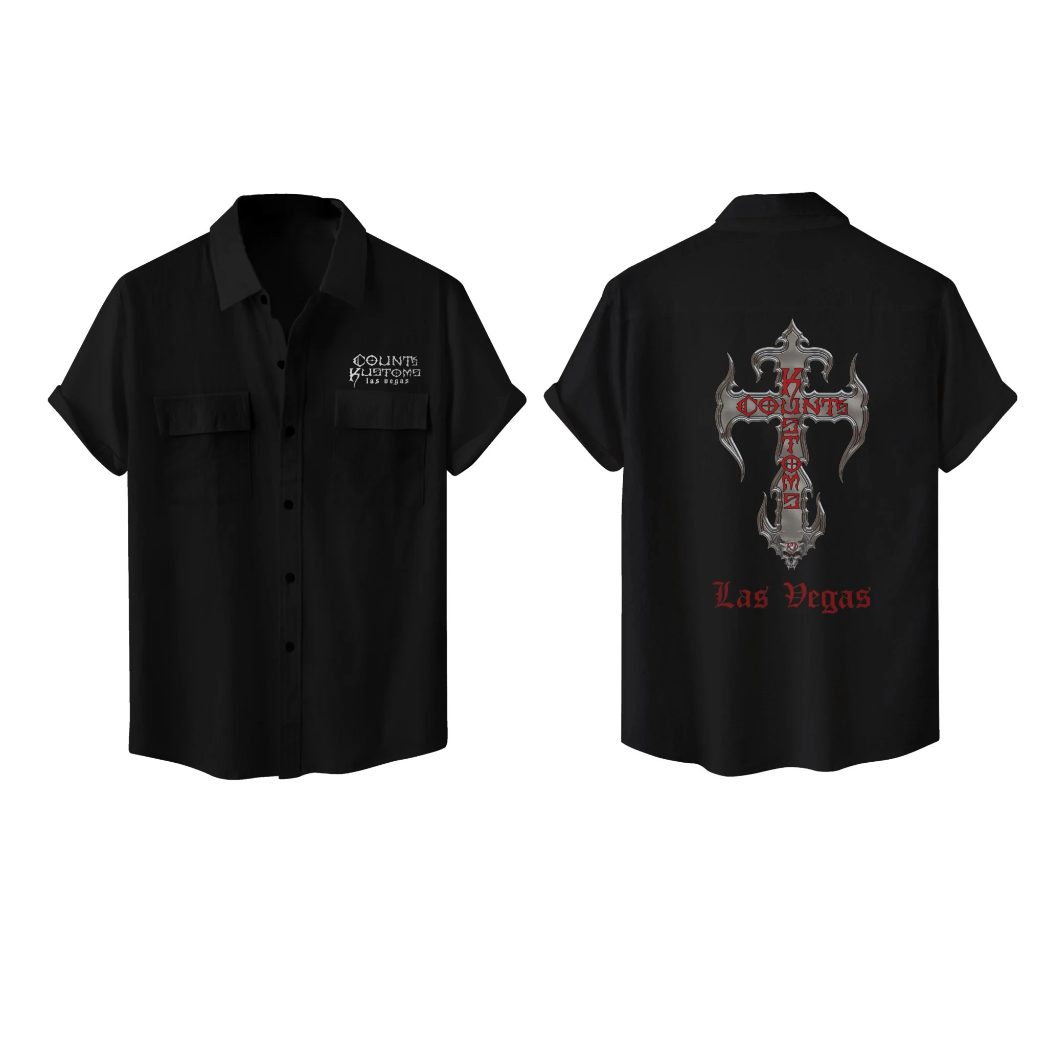 Unlock Rugged Style: The Limited Edition Count's Kustoms Work Shirt! - Image 3