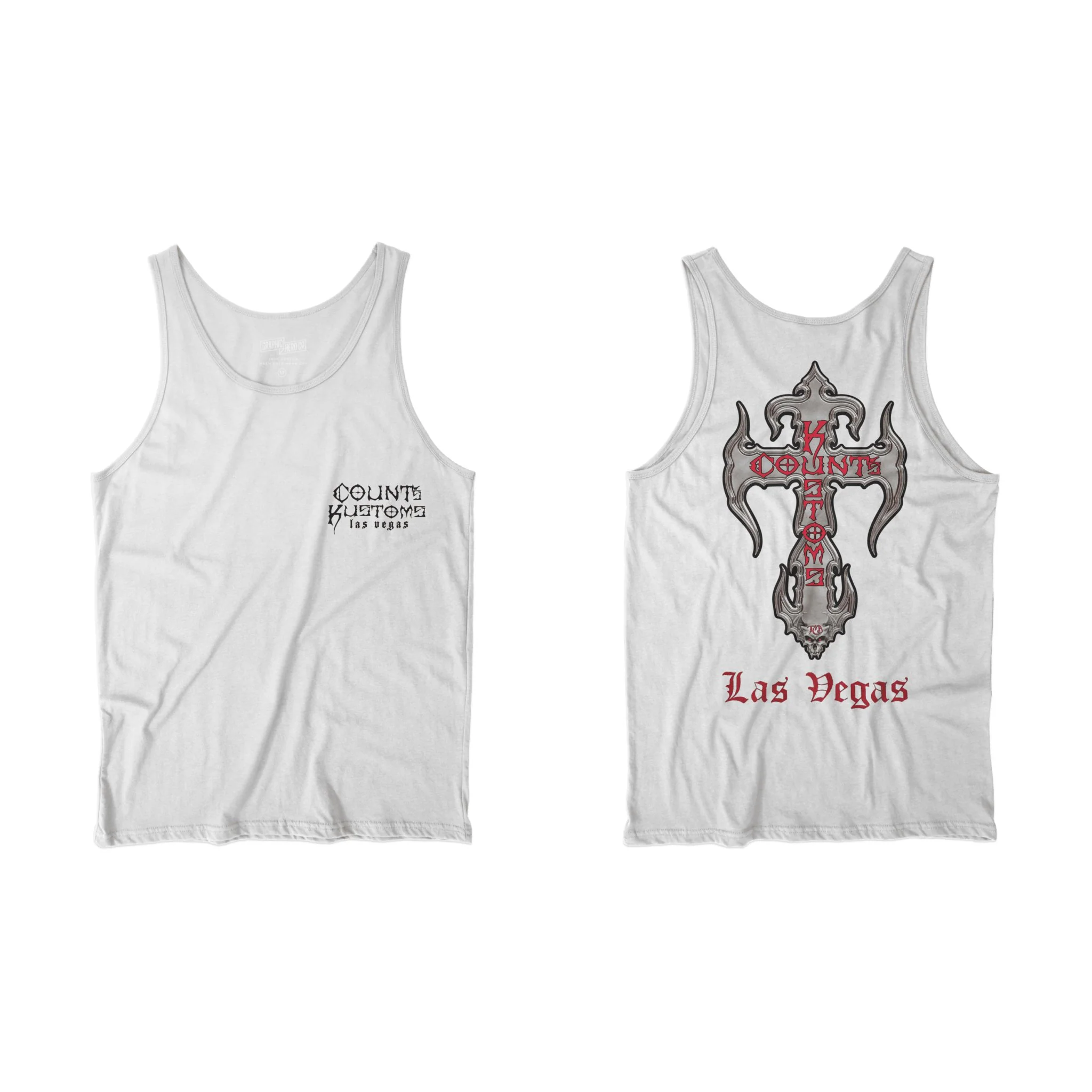 Count's Kustoms KROSS Tank Top Unisex - Image 4