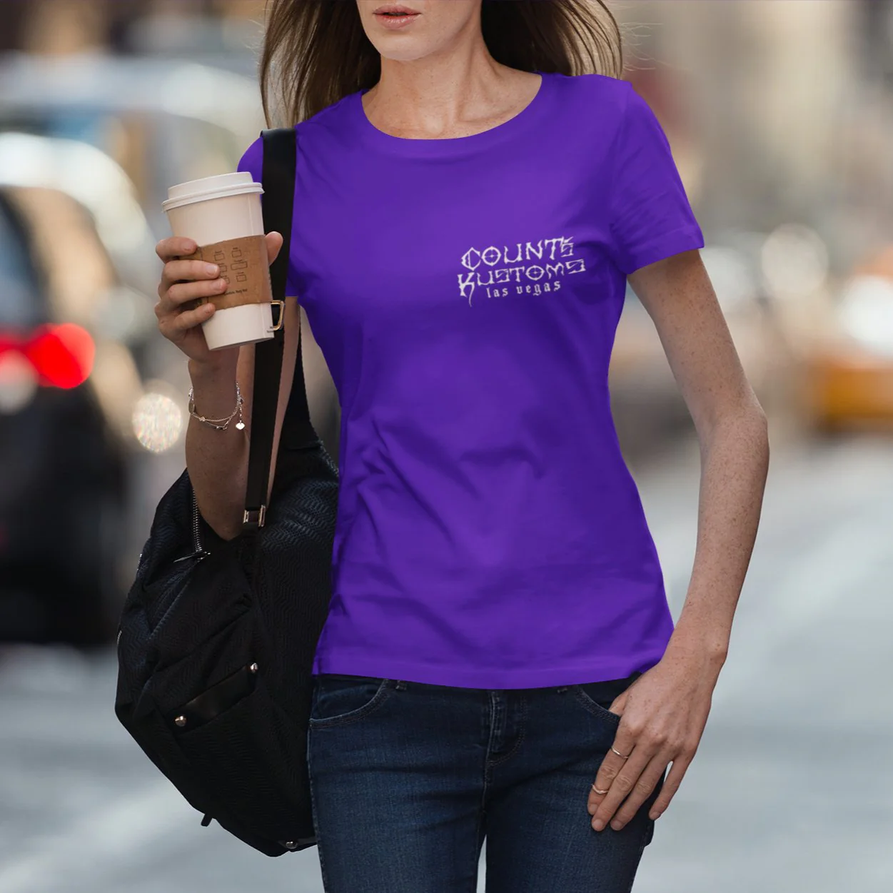 Count's Kustoms KROSS Women's Airlume SlimFit Triblend T-Shirt - Image 6