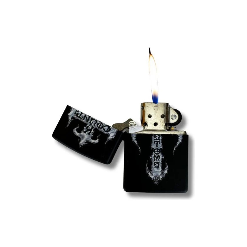 New Count's Kustoms Matte Black Zippo Lighter - Image 2