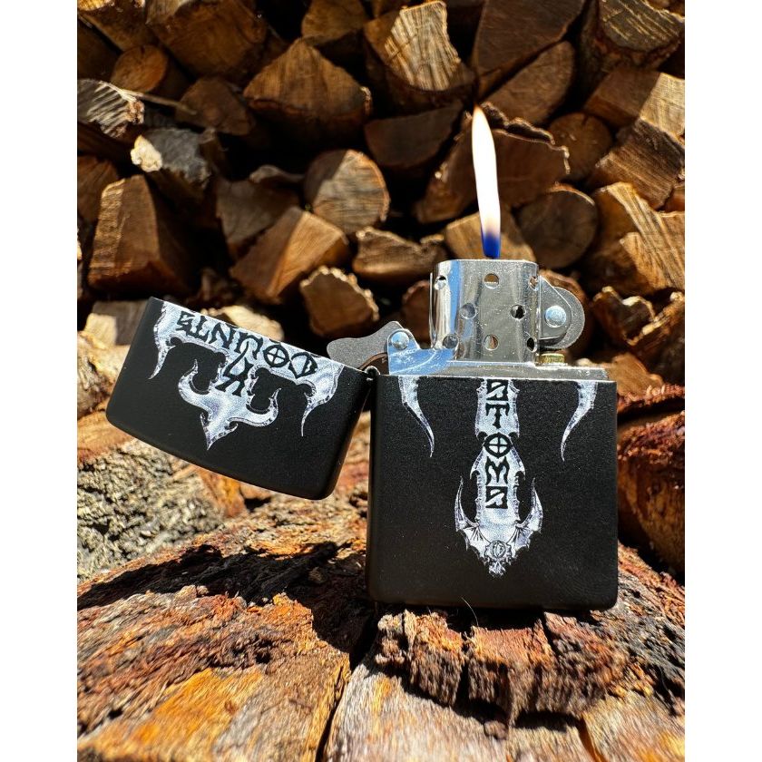 New Count's Kustoms Matte Black Zippo Lighter - Image 4