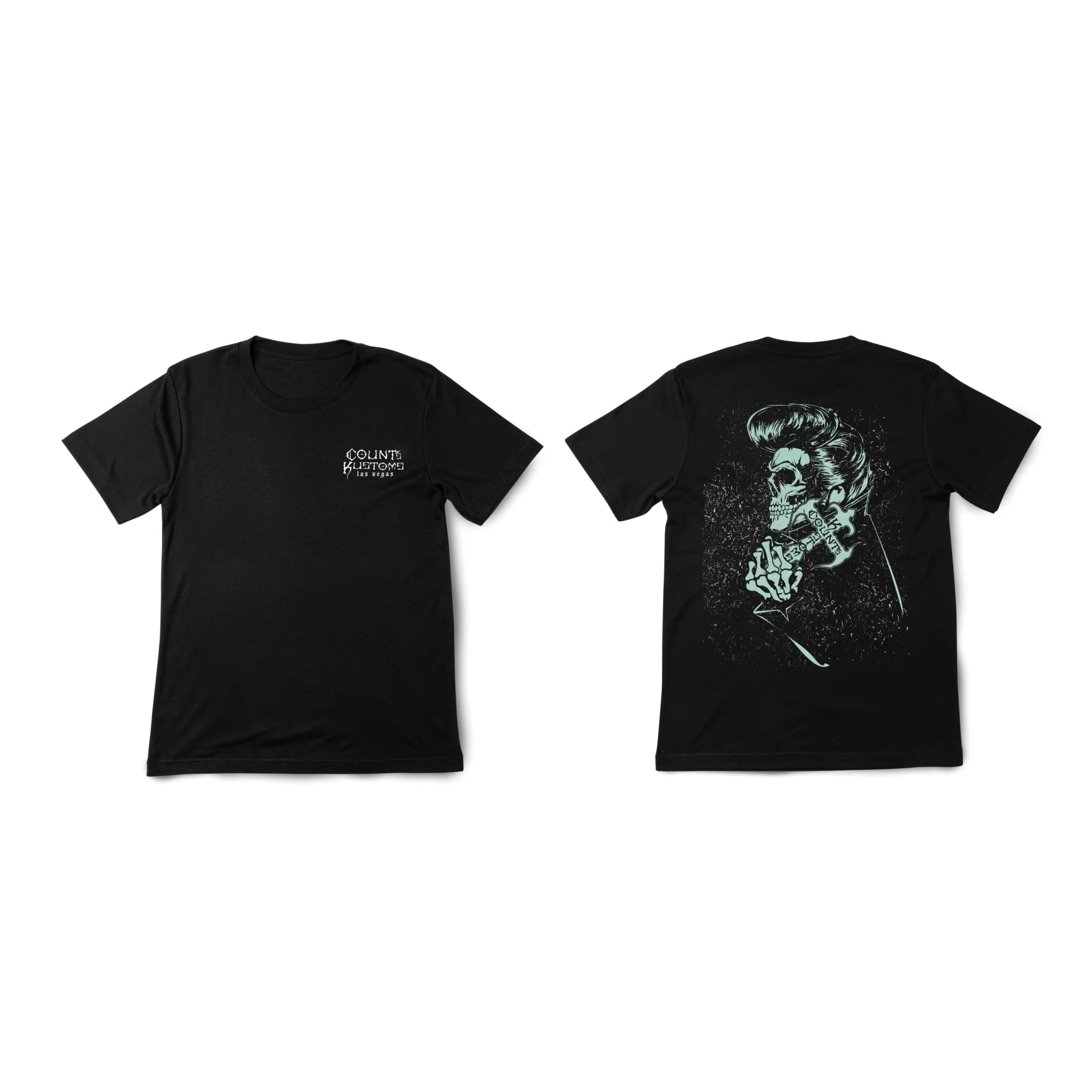Count's Kustoms SKULLVIS T-Shirt Unisex - Image 4