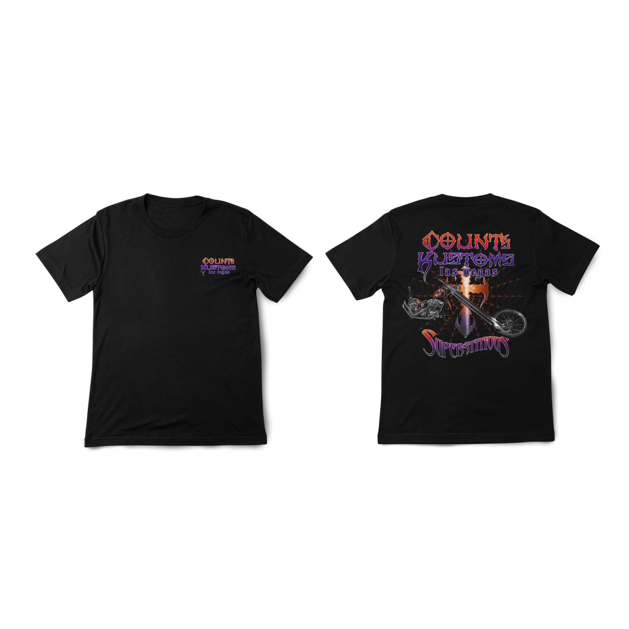 Count's Kustoms SUPERSTITIOUS T-Shirt - Image 4