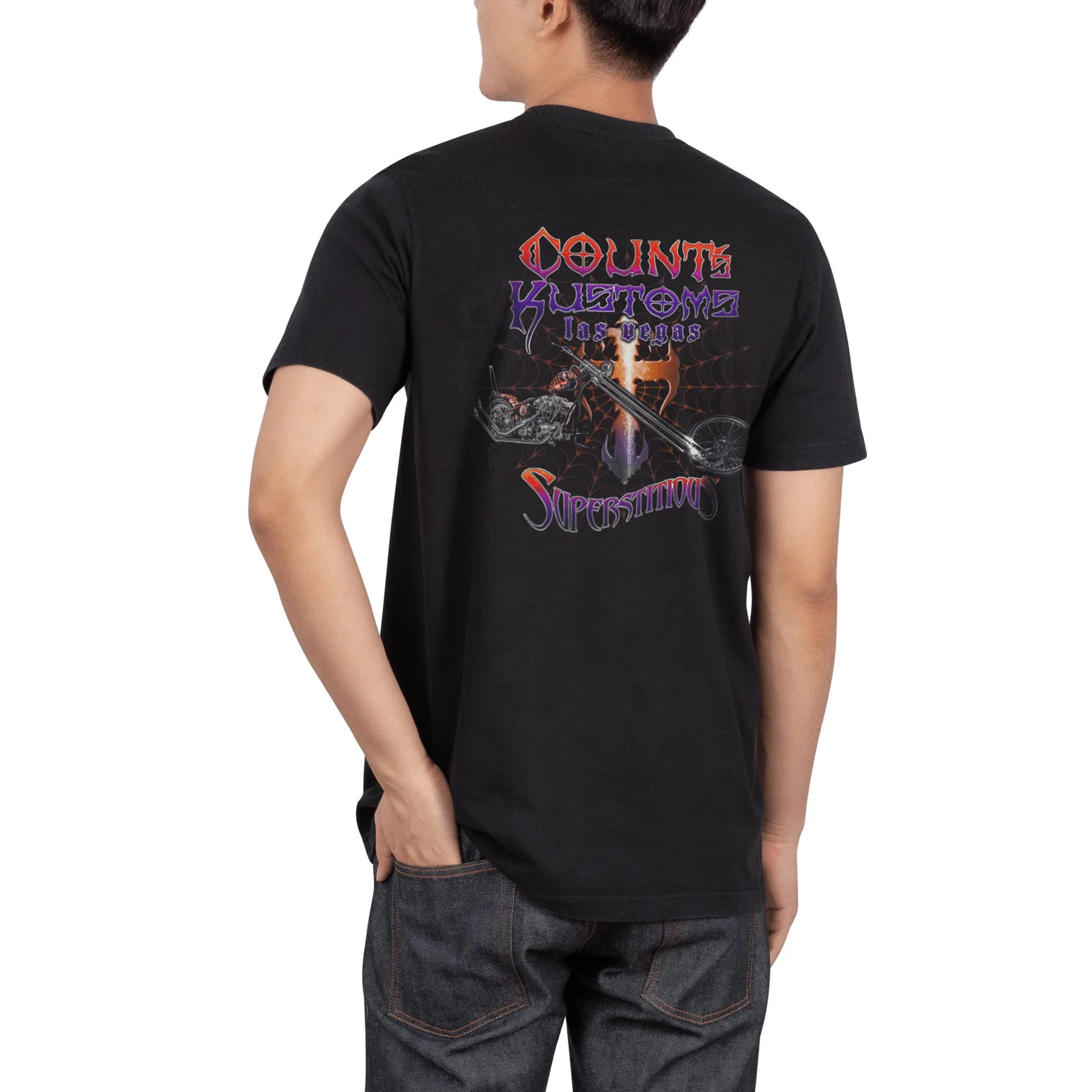 Count's Kustoms SUPERSTITIOUS T-Shirt - Image 6