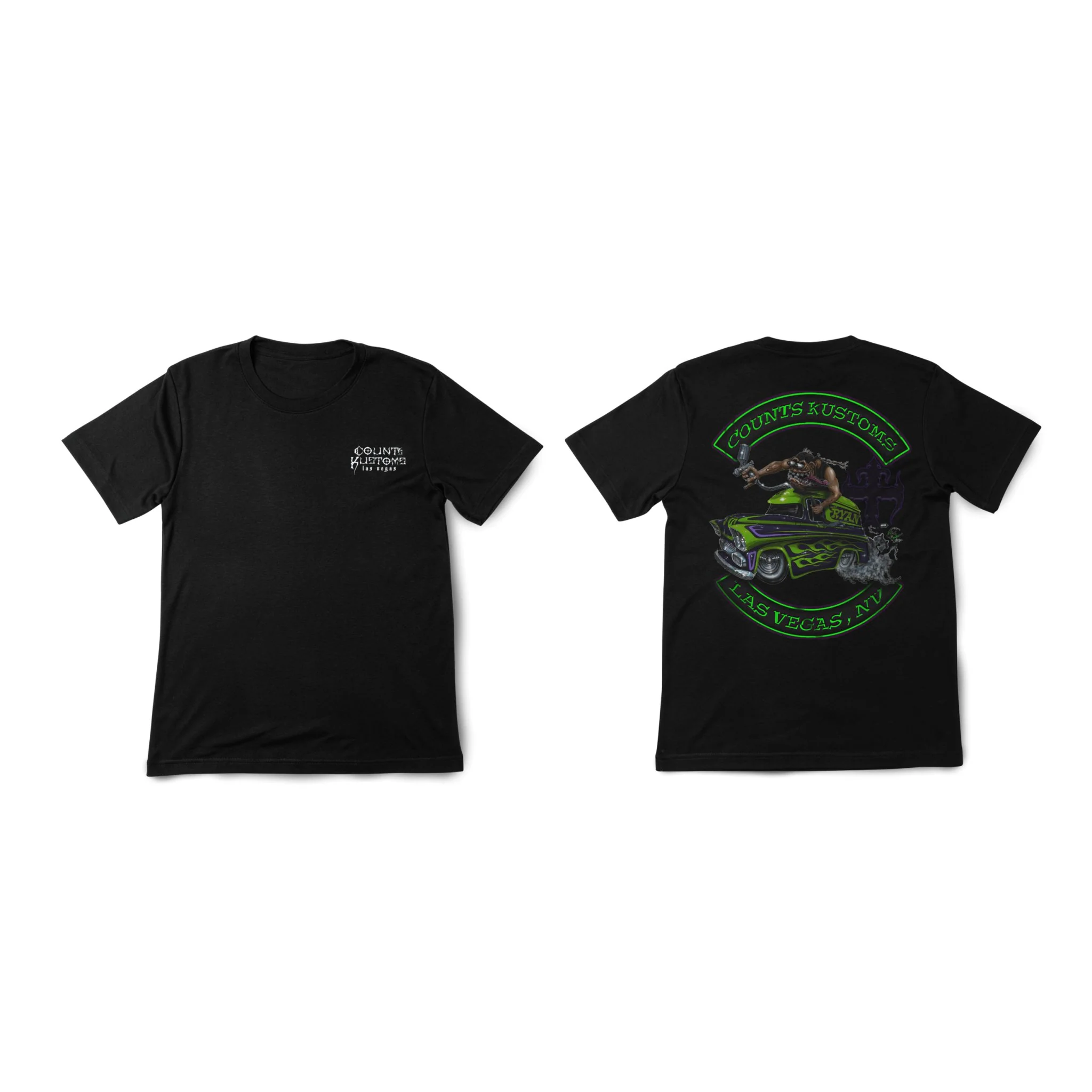 Count's Kustoms Original Just Ryan T-Shirt - Image 5