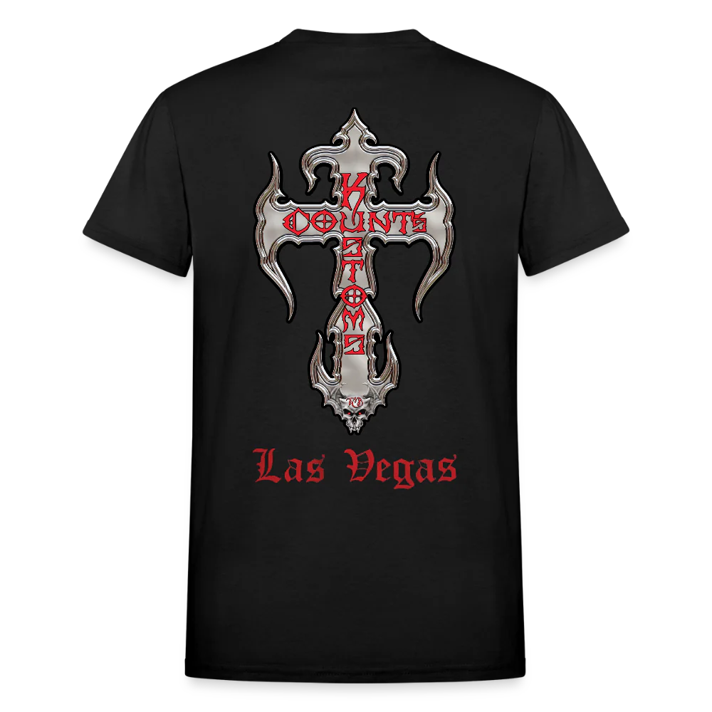 Count's Kustoms Classic KROSS Black Unisex T-Shirt - Image 2