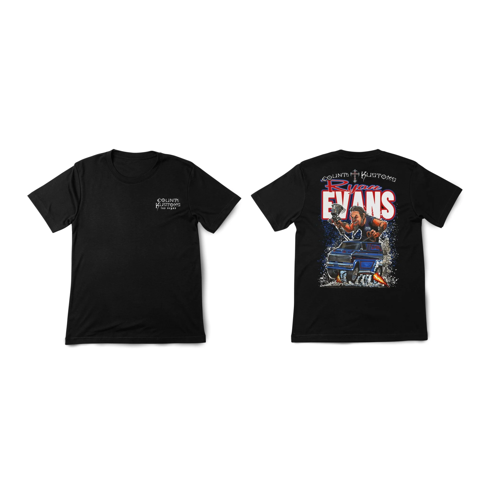 Count's Kustoms Ryan Evans Cast Tee - Image 3